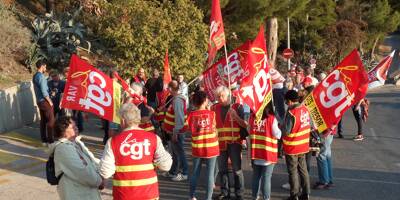 Le soutien des militants varois de la CGT aux grévistes des raffineries