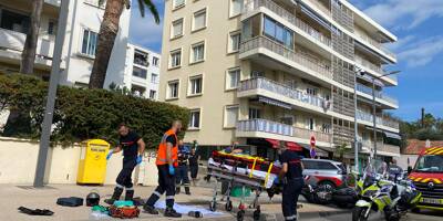Un accident de deux roues fait un blessé léger à Cannes, des ralentissements sont à prévoir