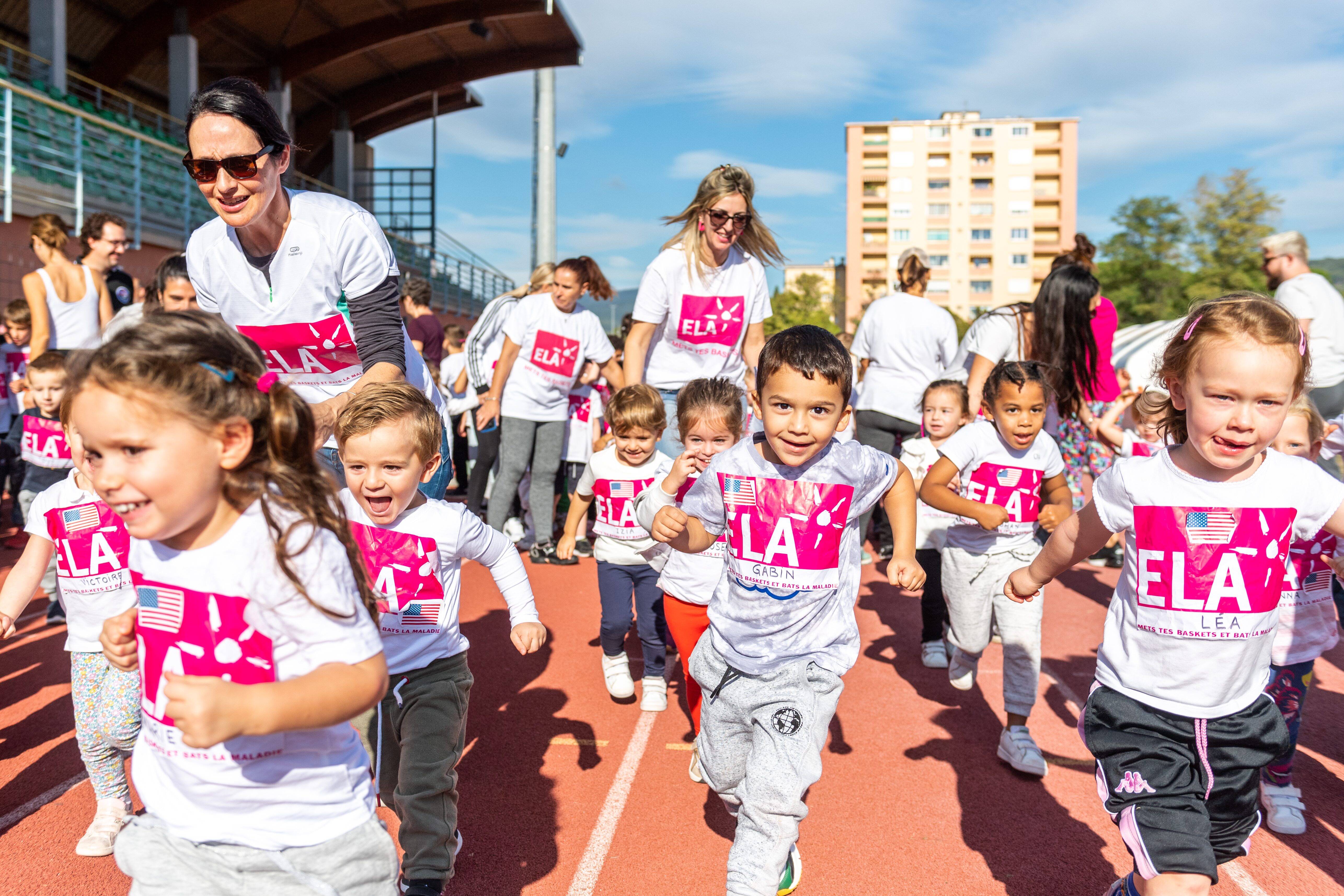 584 students from the Sainte-Marthe institute ran for the Ela association in Draguignan