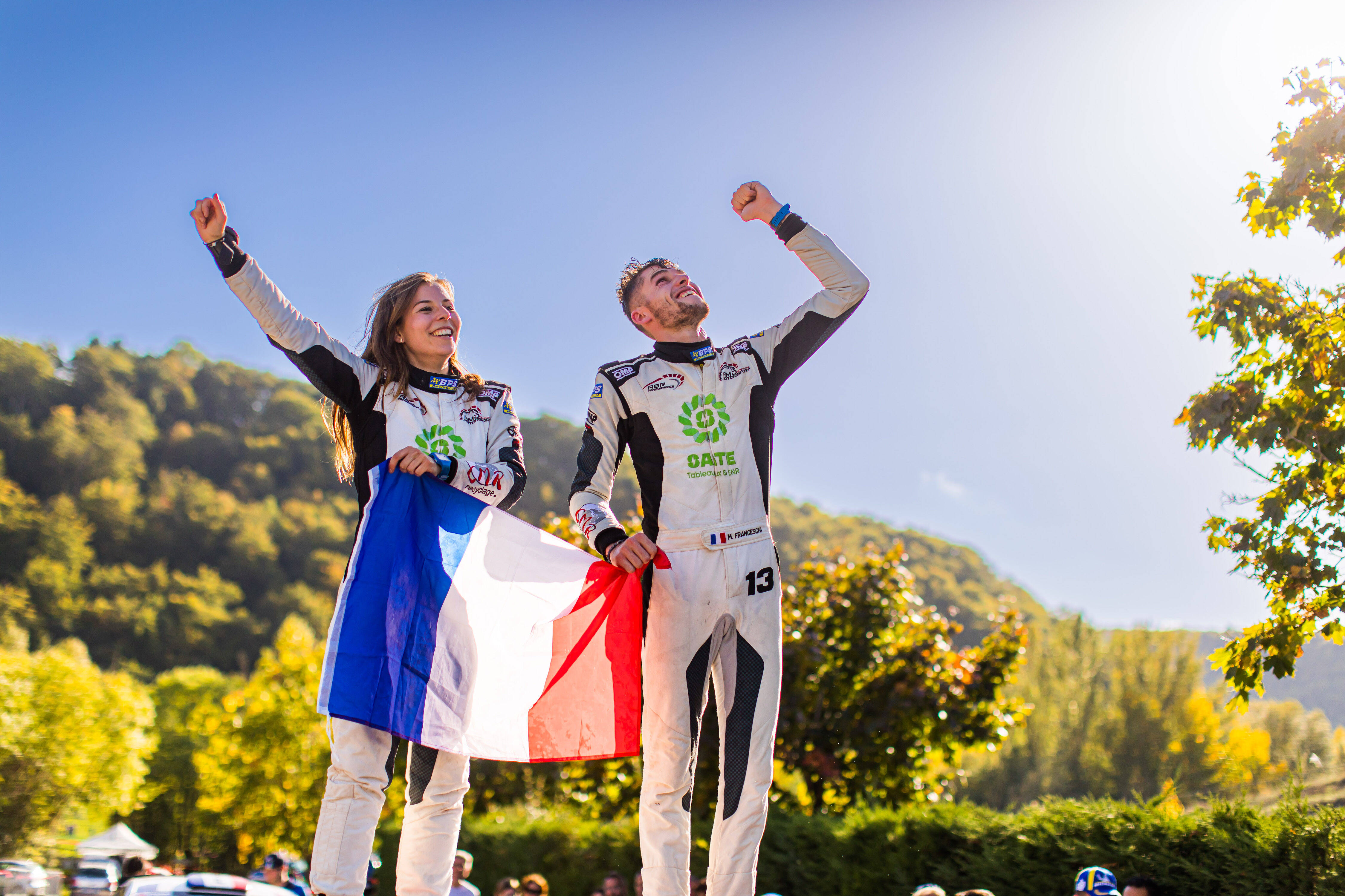 Champion de France des rallyes sur terre avant la fin de la saison, le pilote varois Mathieu Franceschi en route vers le "grand chelem"
