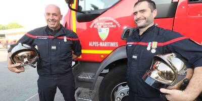 Ils ont sauvé cinq vies: deux pompiers décorés de la médaille d'honneur à Antibes