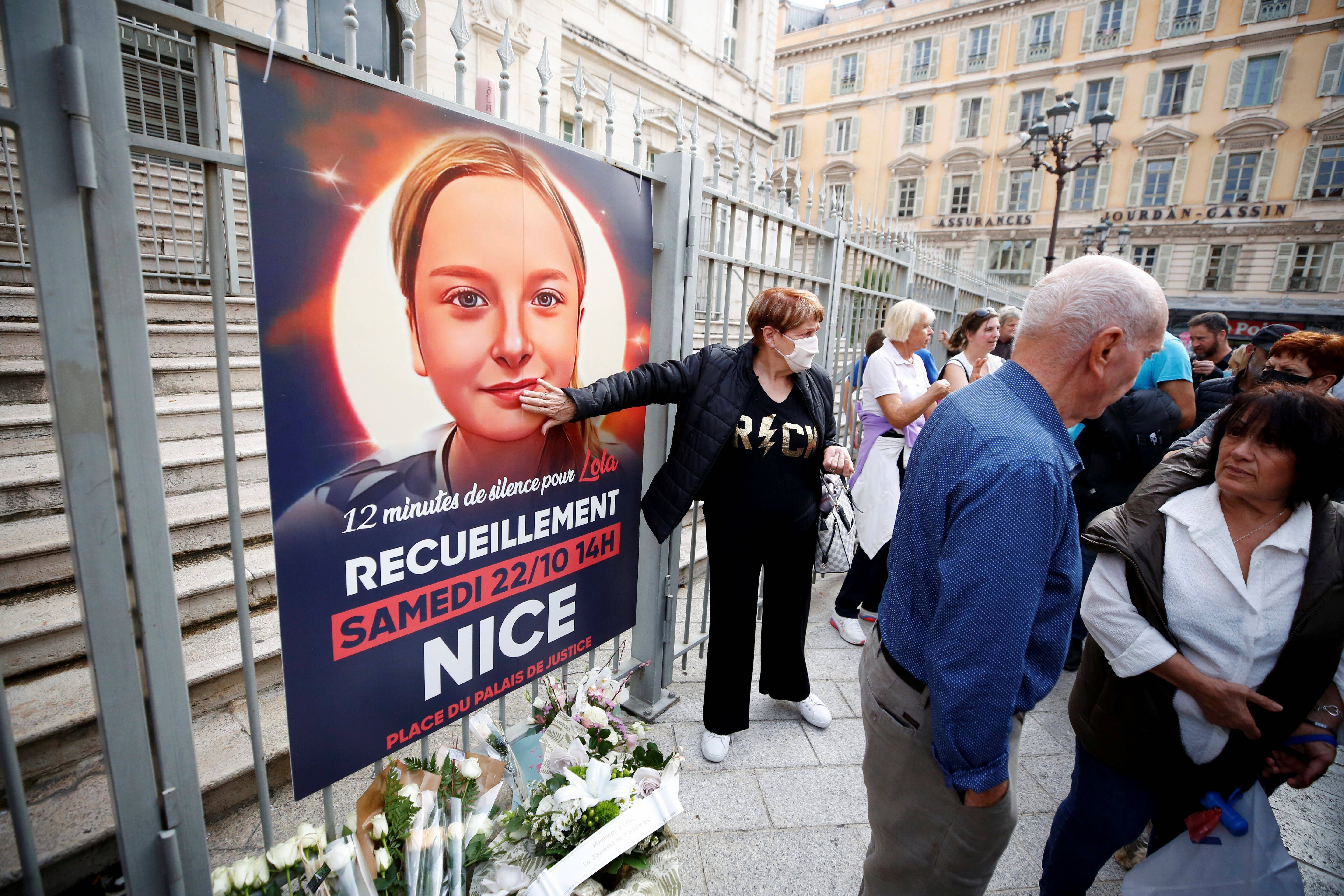 "Nous sommes très respectueux des parents de la petite Lola mais nous ne voulons plus d'autres Lola": le rassemblement hommage a eu lieu à Nice