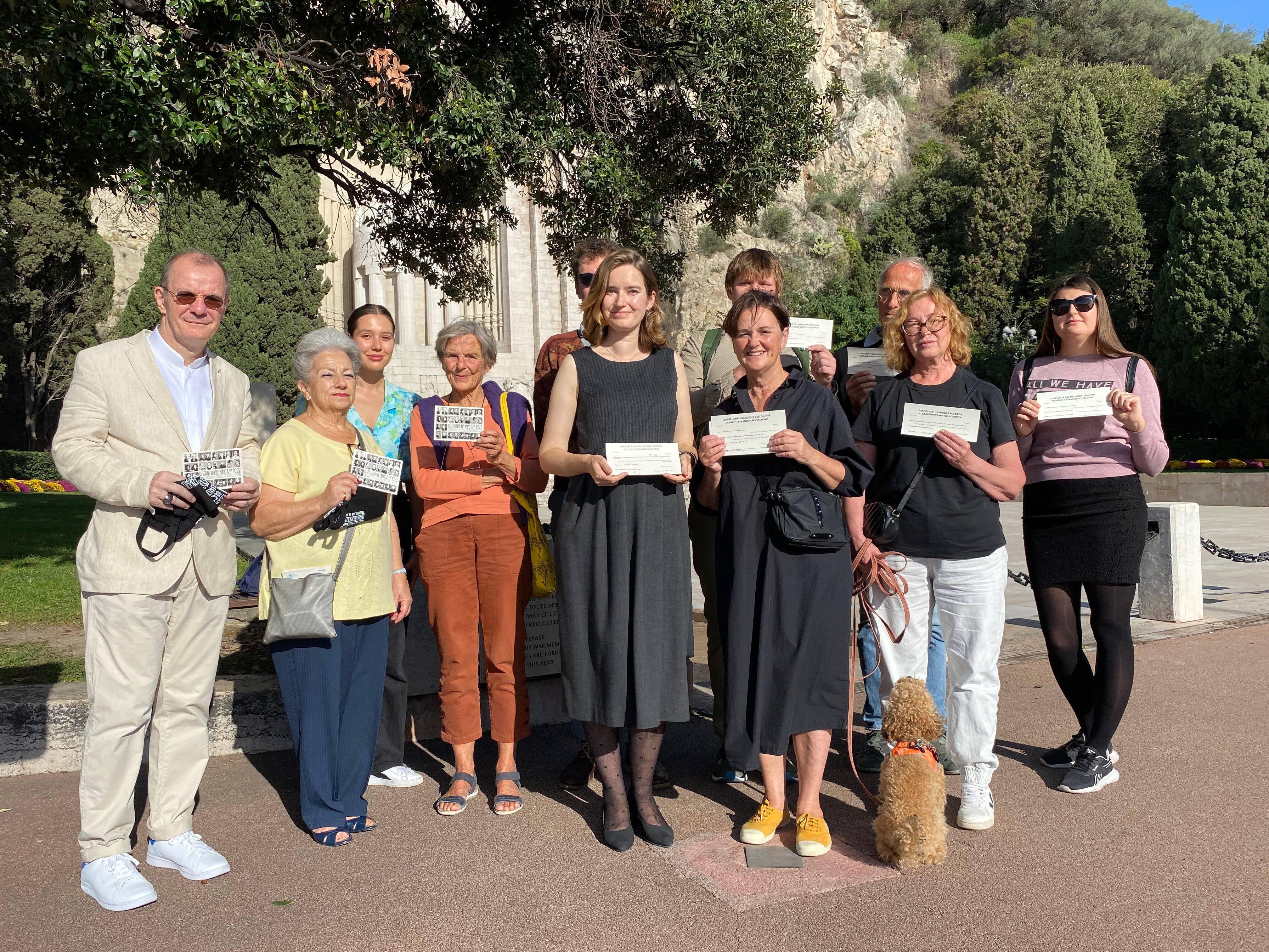 "Ne pas oublier les victimes des répressions en URSS": le message lancé par l'ONG russe Memorial depuis Nice ce samedi