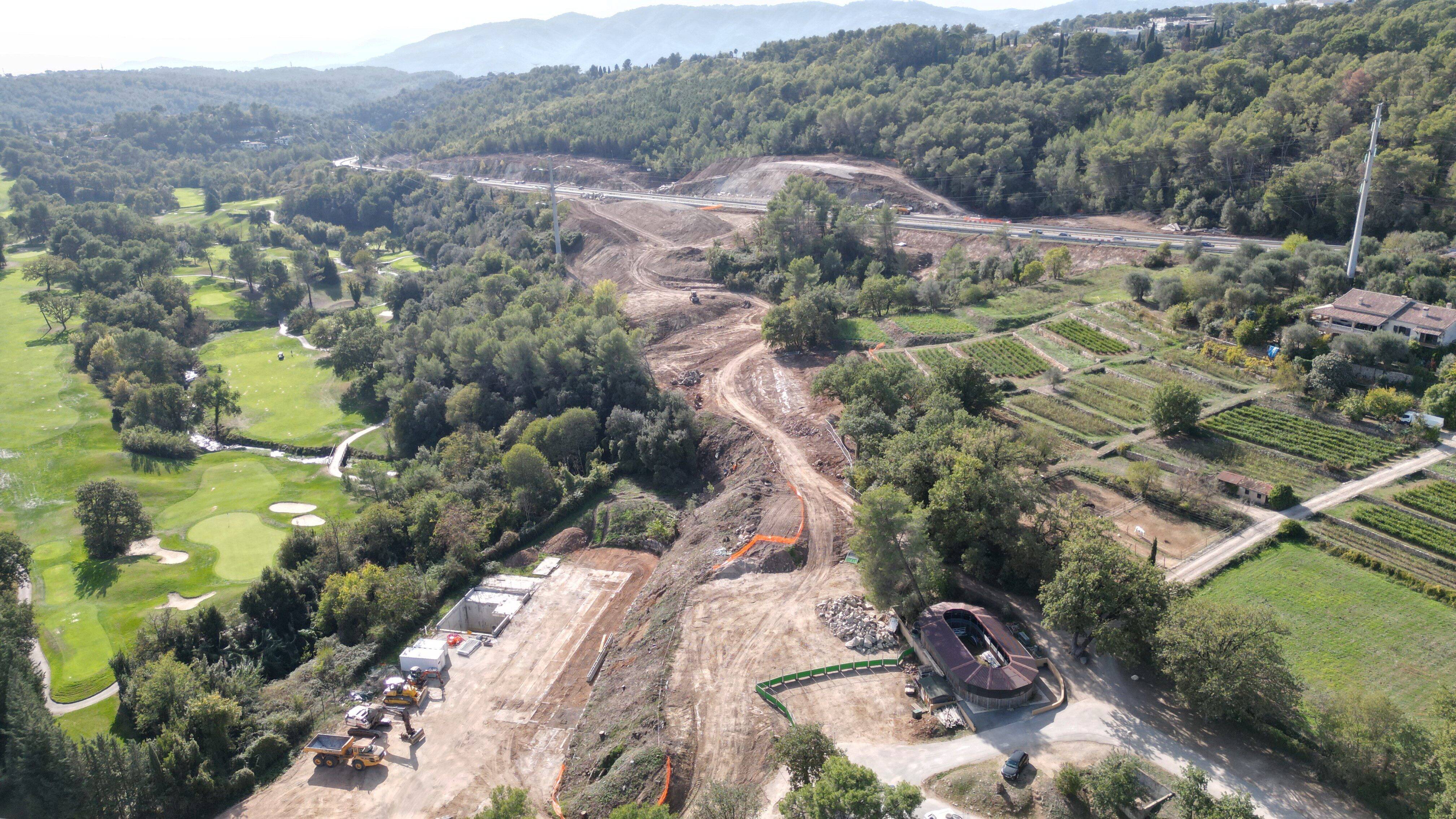 Durée, coût, objectifs... On vous dit tout sur le chantier du futur échangeur de la pénétrante Cannes-Grasse