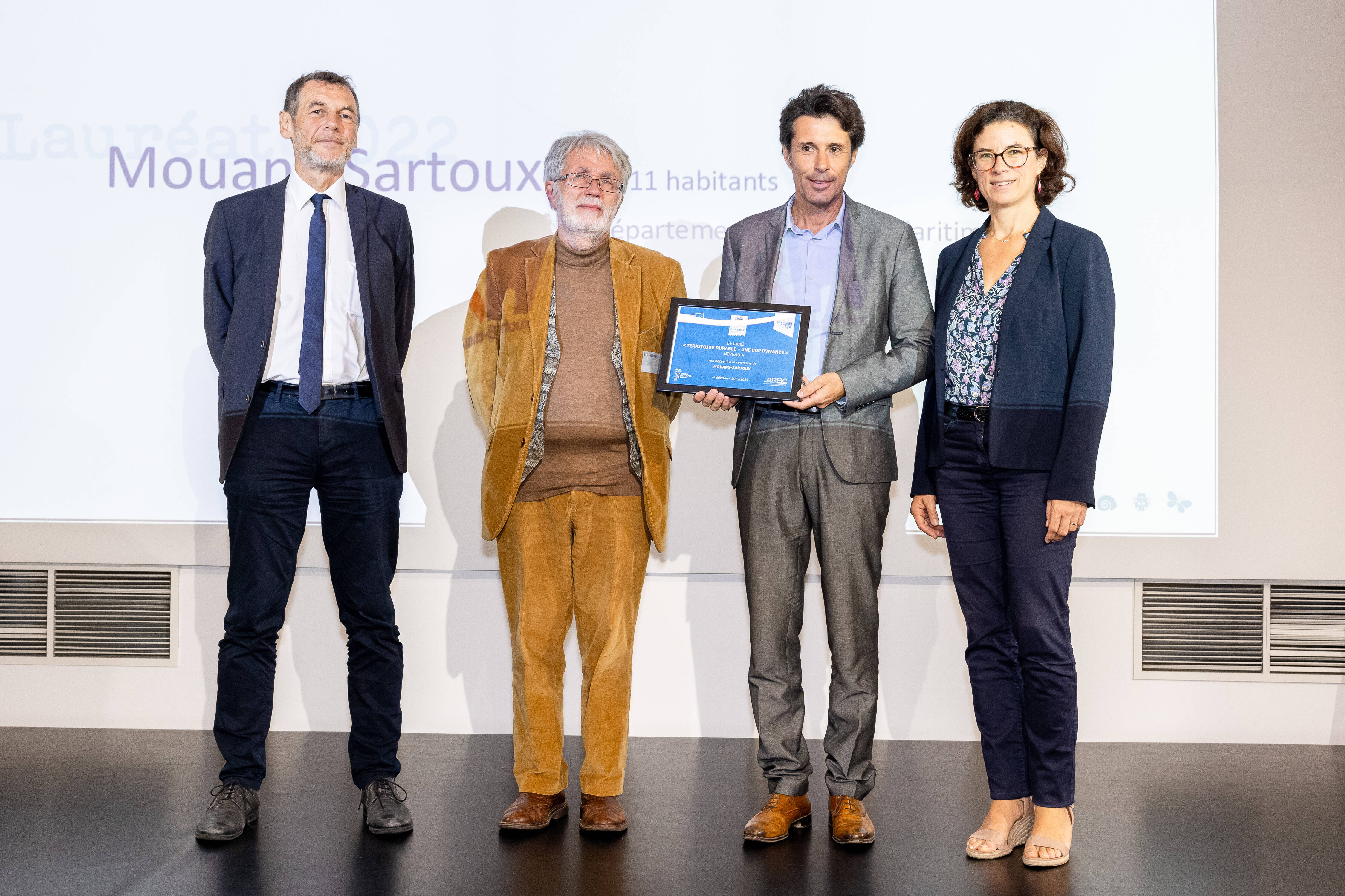 Mouans-Sartoux reçoit le plus haut niveau du label "Territoire durable"