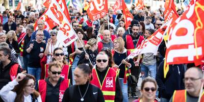 300 manifestants dans les rues de Toulon ce jeudi matin