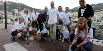 Ils ont marché pour sensibiliser sur le ramassage des crottes de chiens à Monaco