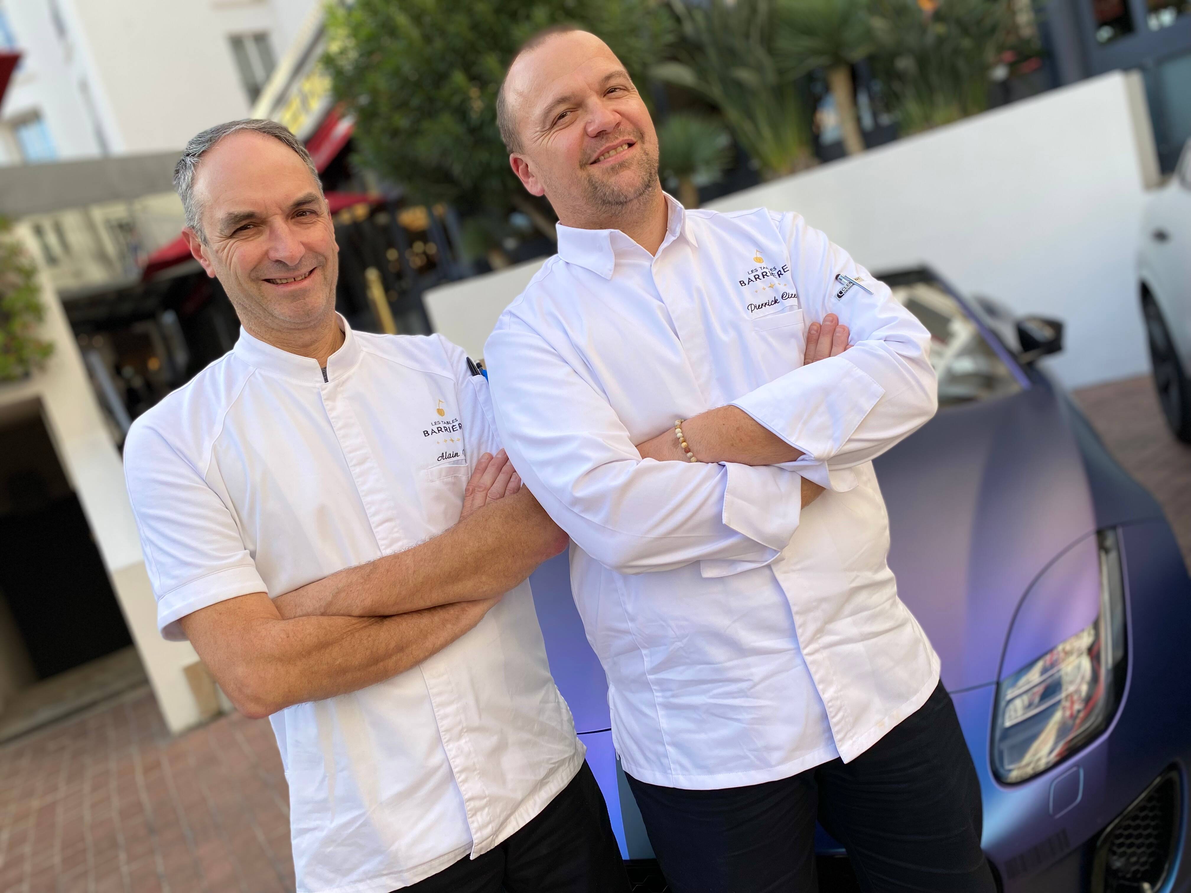 Chefs cuisiniers à Cannes et pilotes, Pierrick Cizeron et Alain Roy vont participer au rallye du Var