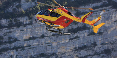 Un quinquagénaire blessé à la jambe dans le massif de la Sainte-Baume, l'hélicoptère de la sécurité civile mobilisé