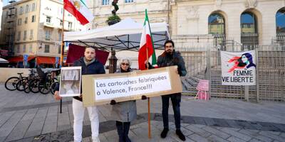 Les Iraniens de la Côte d'Azur mobilisés à Nice contre la répression dans leur pays et le rôle d'un marchand d'armes franco-italien