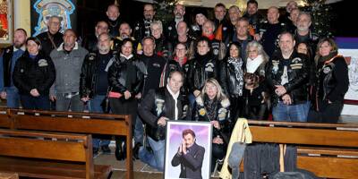 Les bikers ont rendu hommage à leur idole Johnny, à Saint-Tropez