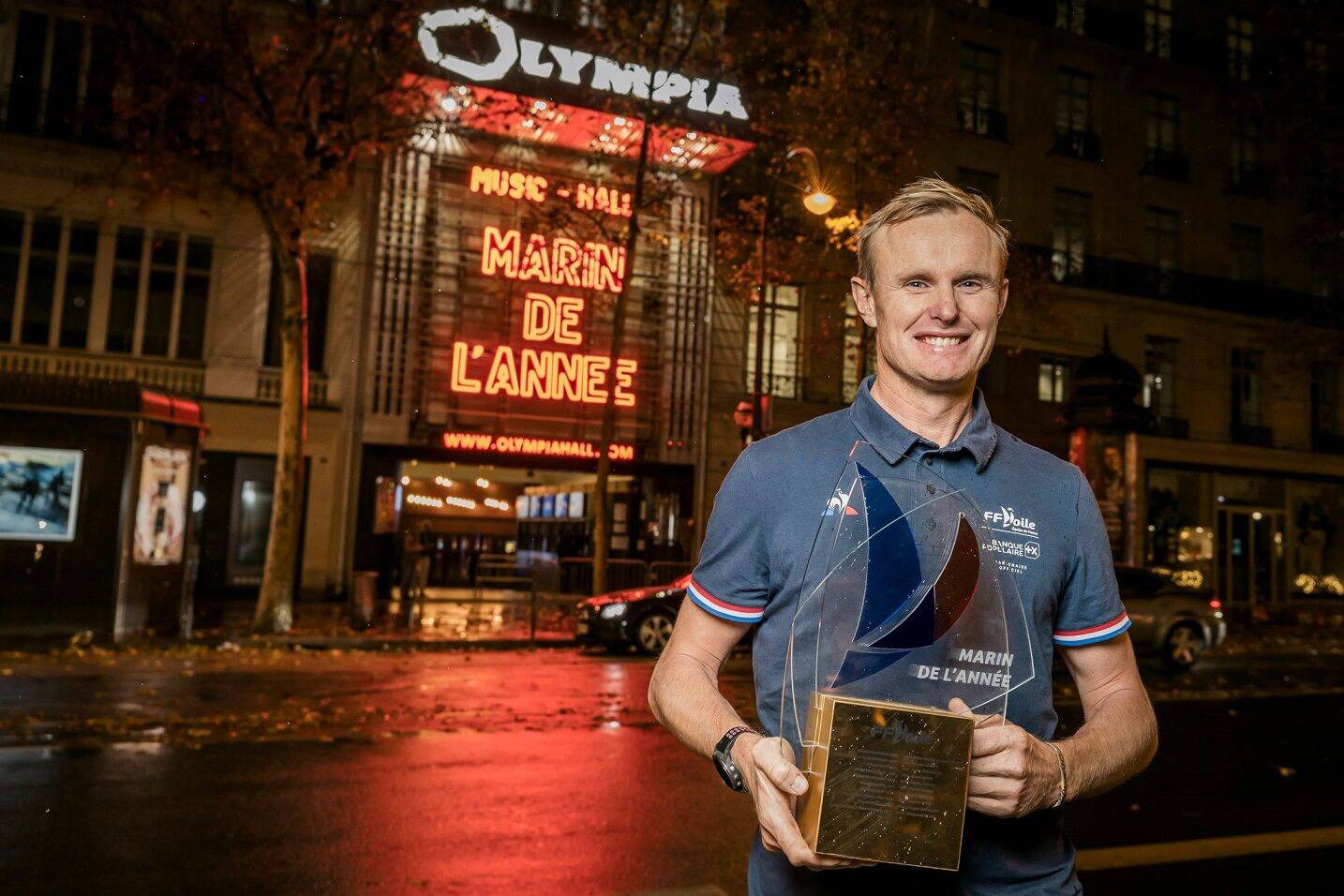 Jean-Baptiste Bernaz, un Maximois élu marin de l'année par la Fédération française de voile