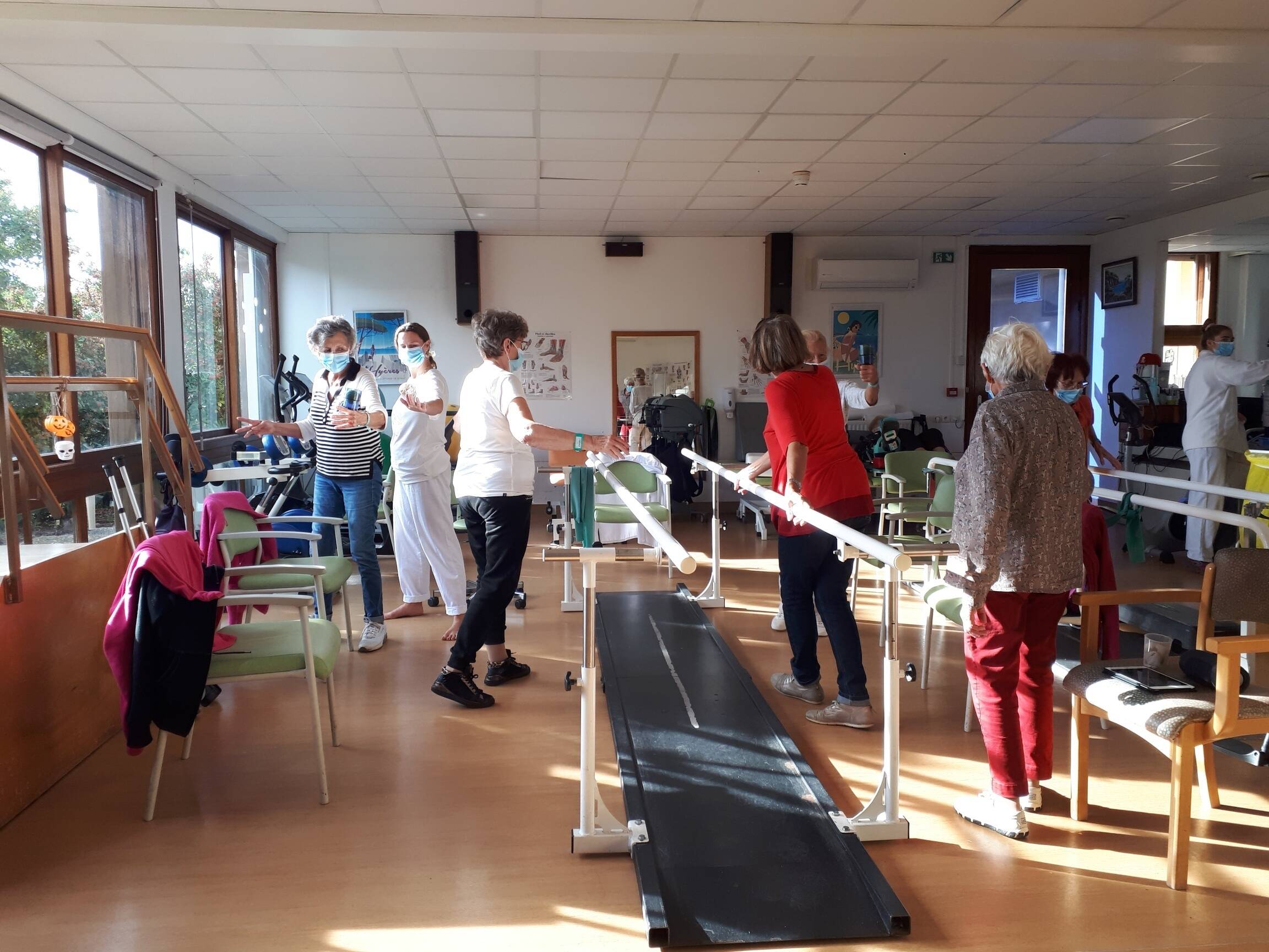 Danser pour aider aussi à la rééducation à l’hôpital Renée Sabran à Hyères VarMatin