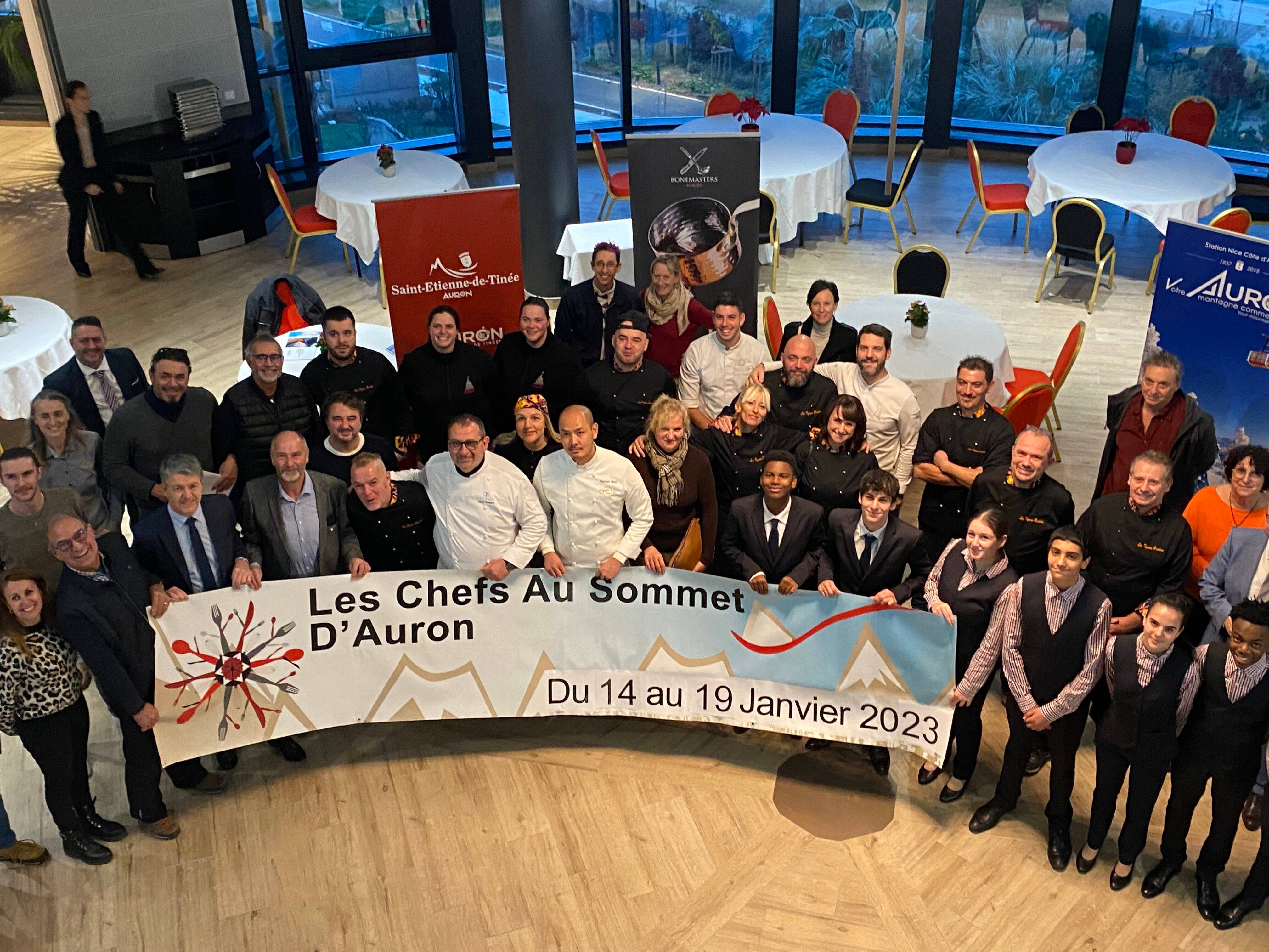 5 choses à savoir sur "Les chefs au sommet", le rendez-vous de la gastronomie azuréenne à Auron en janvier
