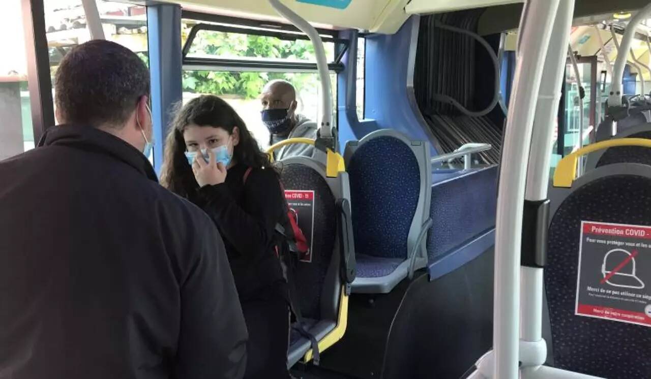 Covid-19: le retour du masque dans les bus de Toulon