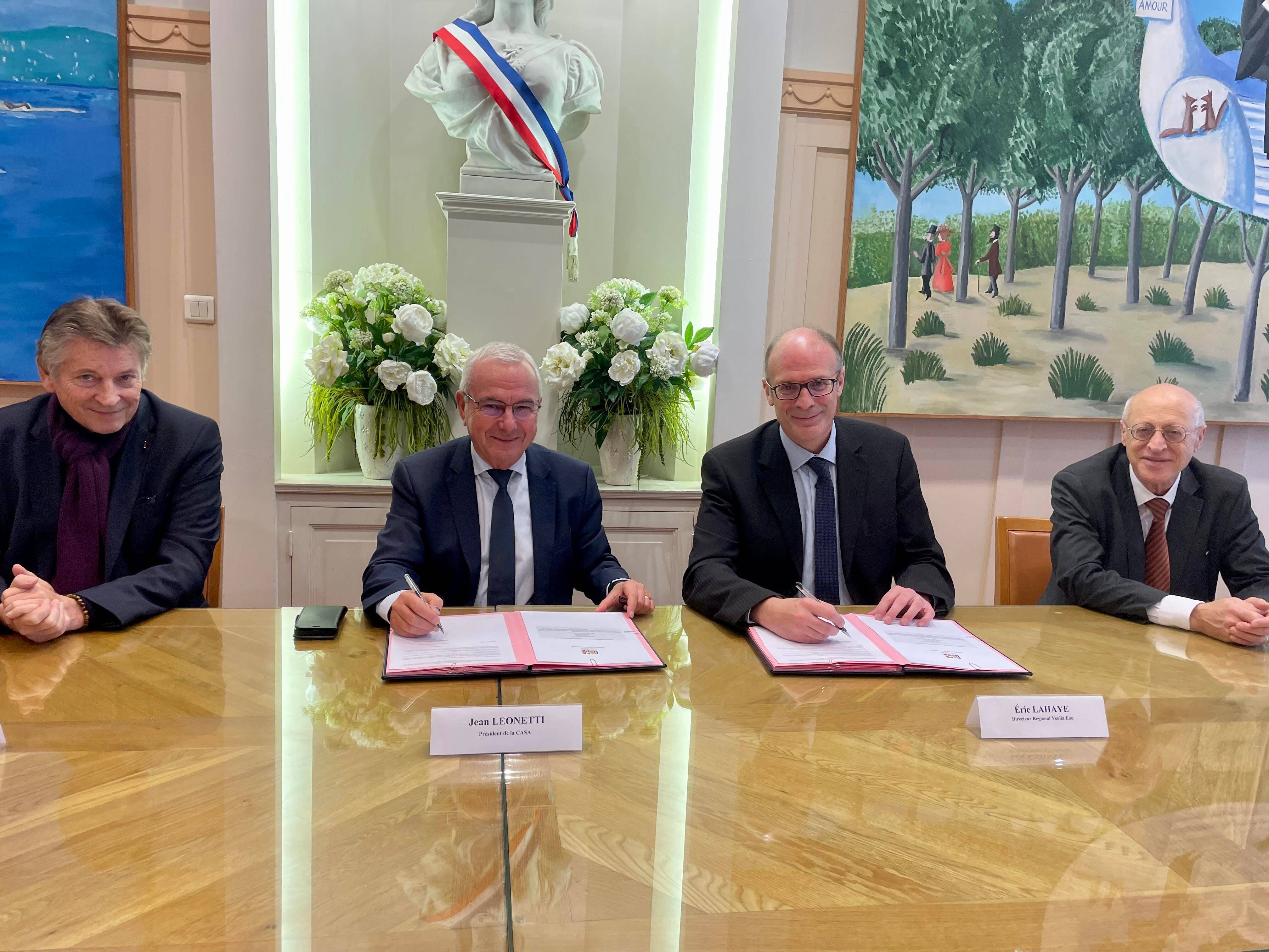 Gestion de l'eau: voici ce que comprend le nouveau contrat entre Veolia et la Casa pour les 15 prochaines années