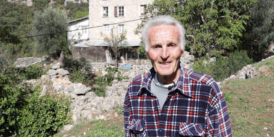 À 80 ans, il habite seul dans un hameau abandonné près d'Utelle