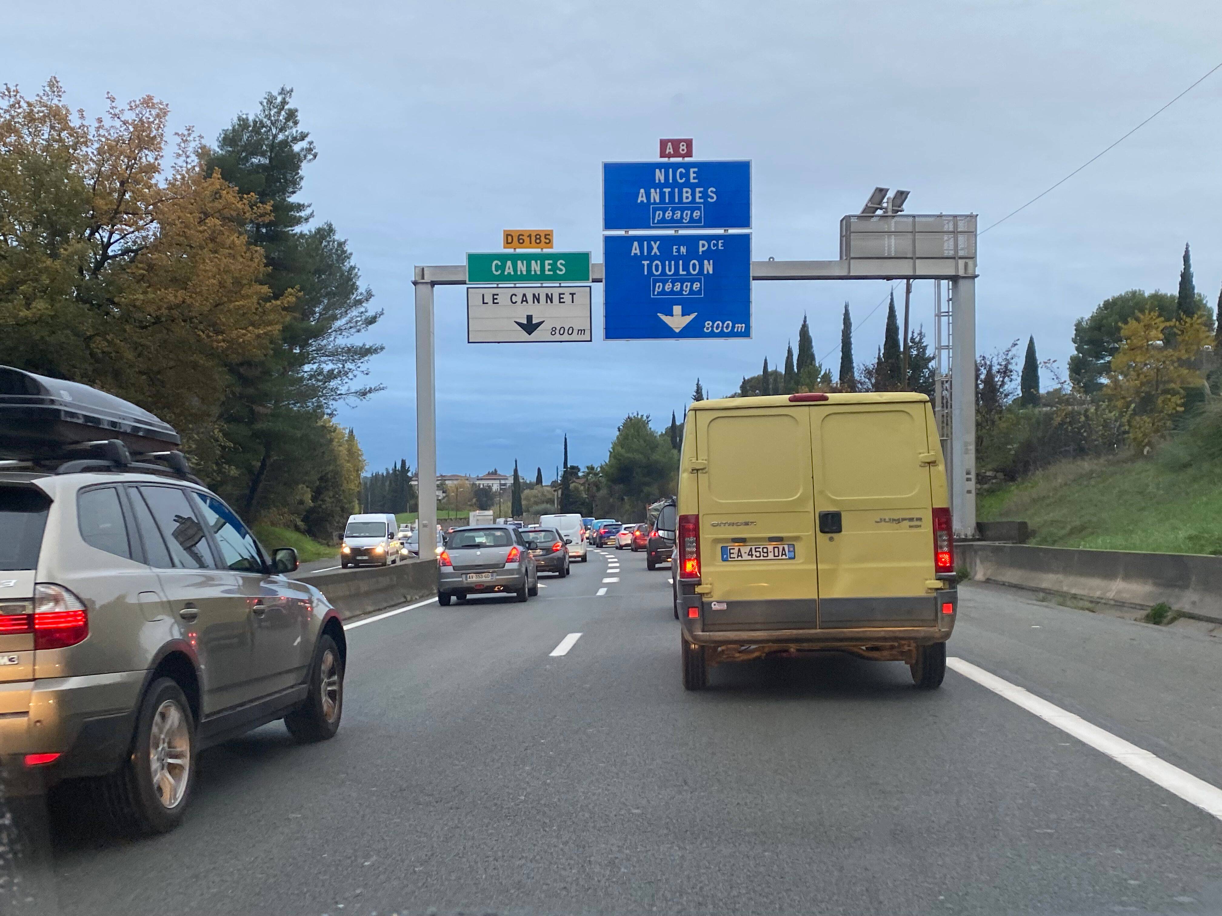 Horaires Bus 200 Nice Cannes 2022 Sondage embouteillages: voici les premières constatations des Azuréens de  l'ouest des Alpes-Maritimes - Nice-Matin