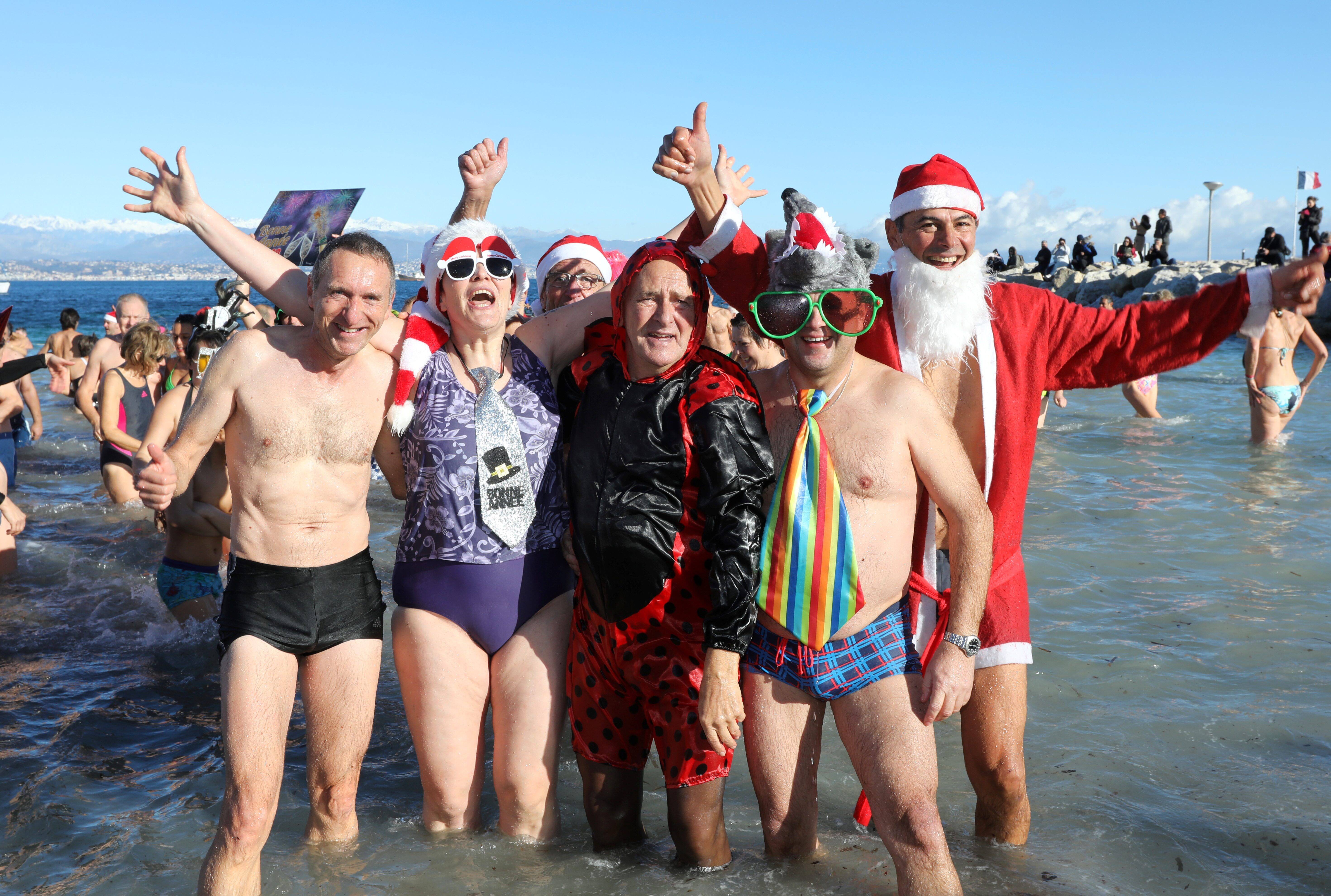Les bains du jour de l'An d'Antibes et de Golfe-Juan auront bien lieu dimanche