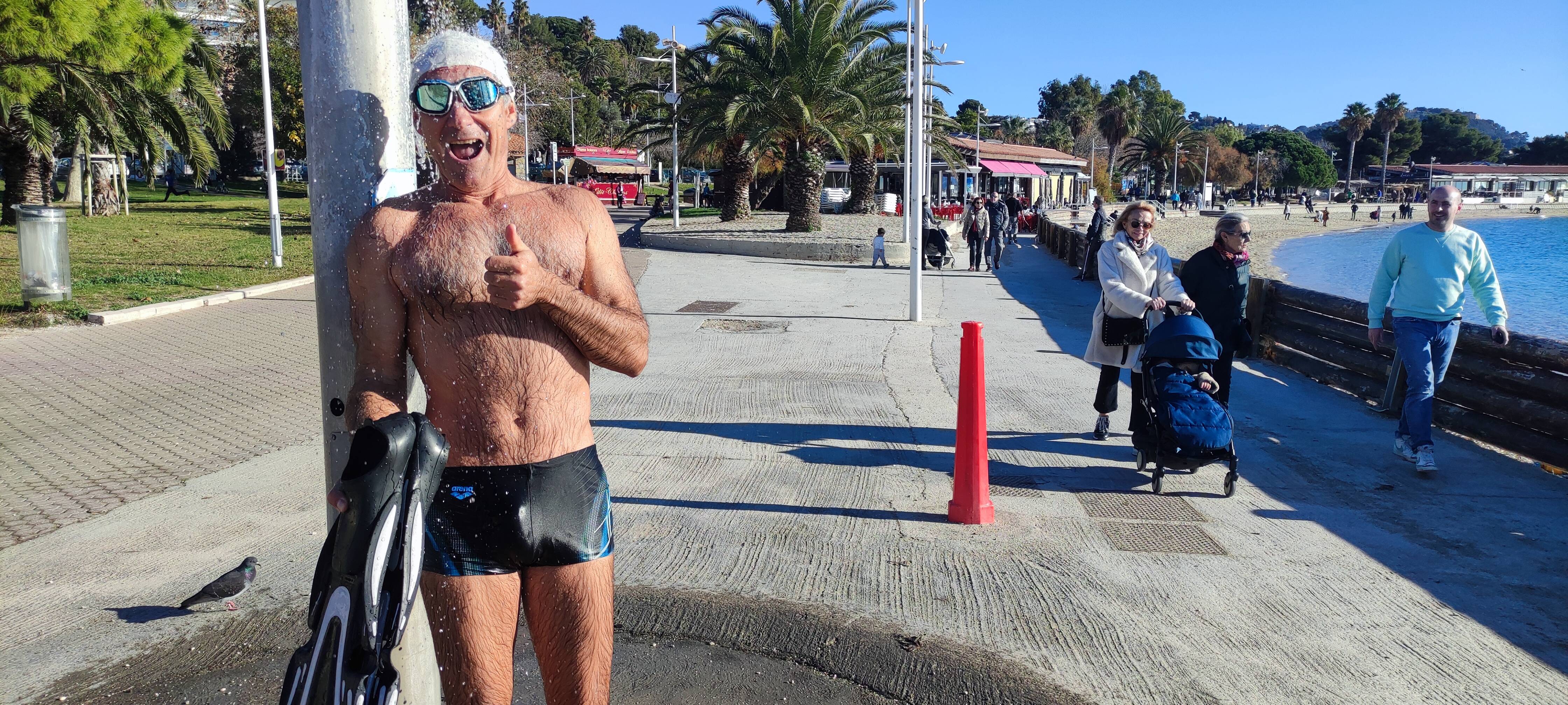 Toulon: les conseils des "nageurs pros" du Mourillon pour le bain du Nouvel an