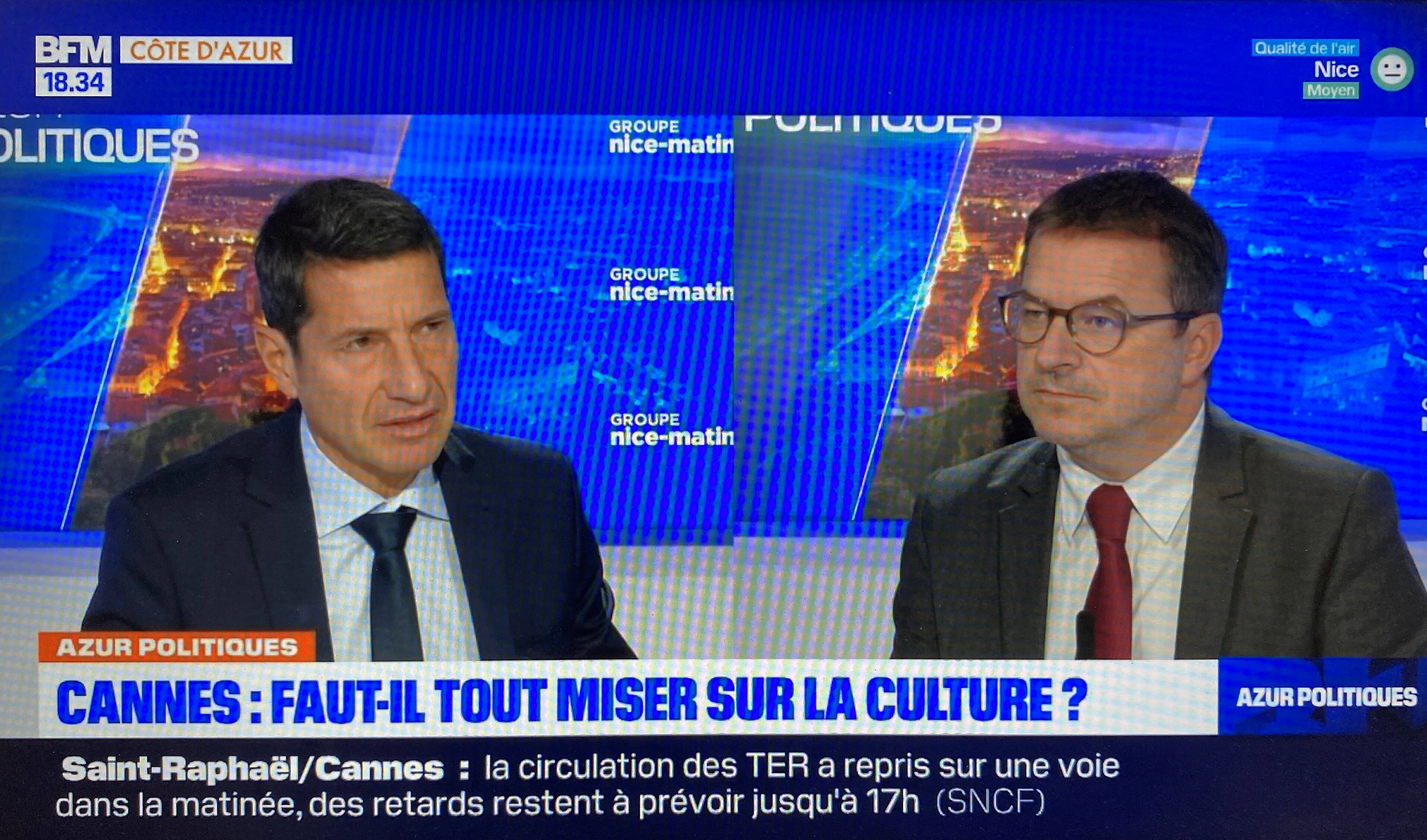 David Lisnard sur le plateau de BFM TV a redit pourquoi "la culture est un passeport pour la vie"