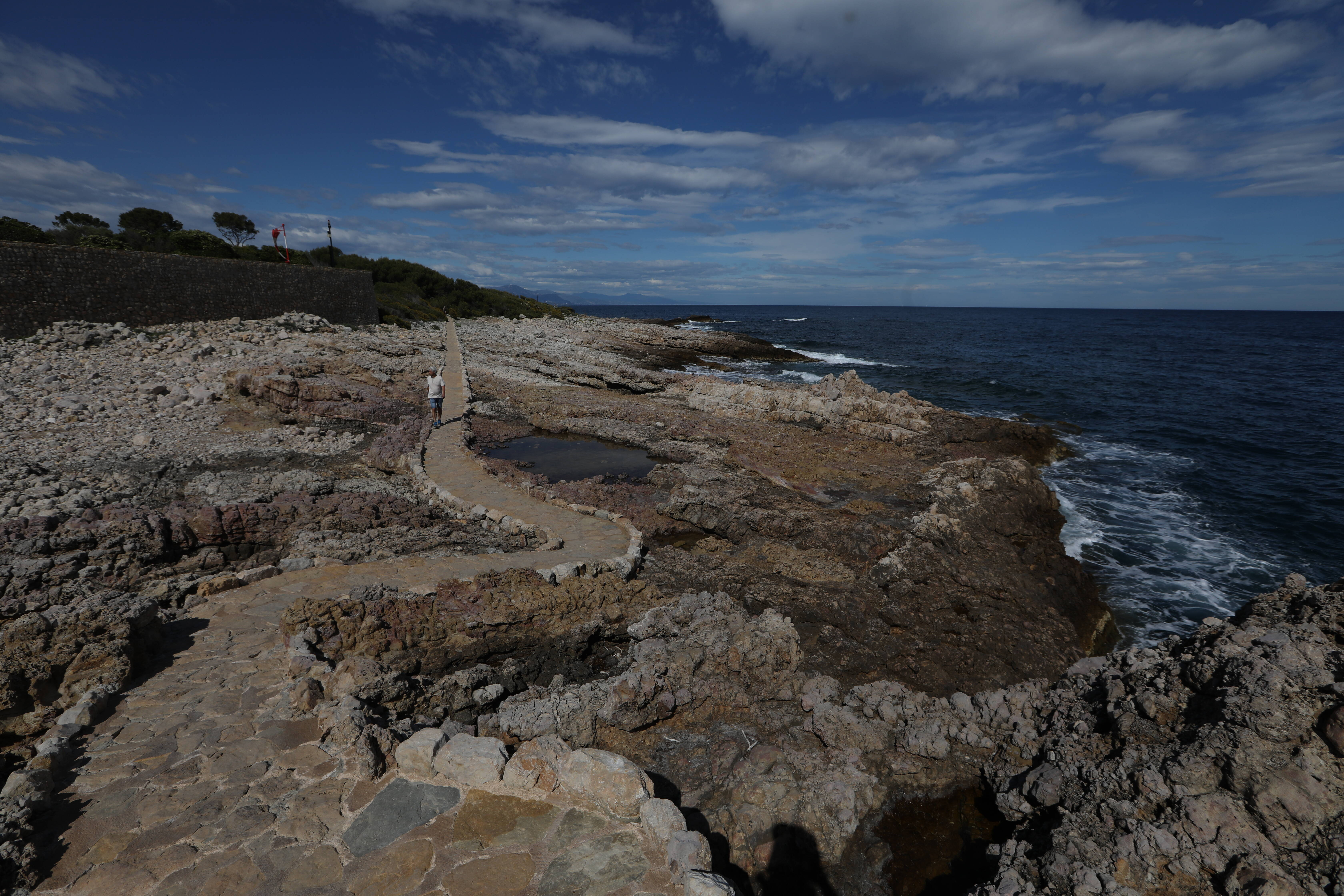 Le sentier du littoral au cap d'Antibes fermé au public jusqu'à lundi soir