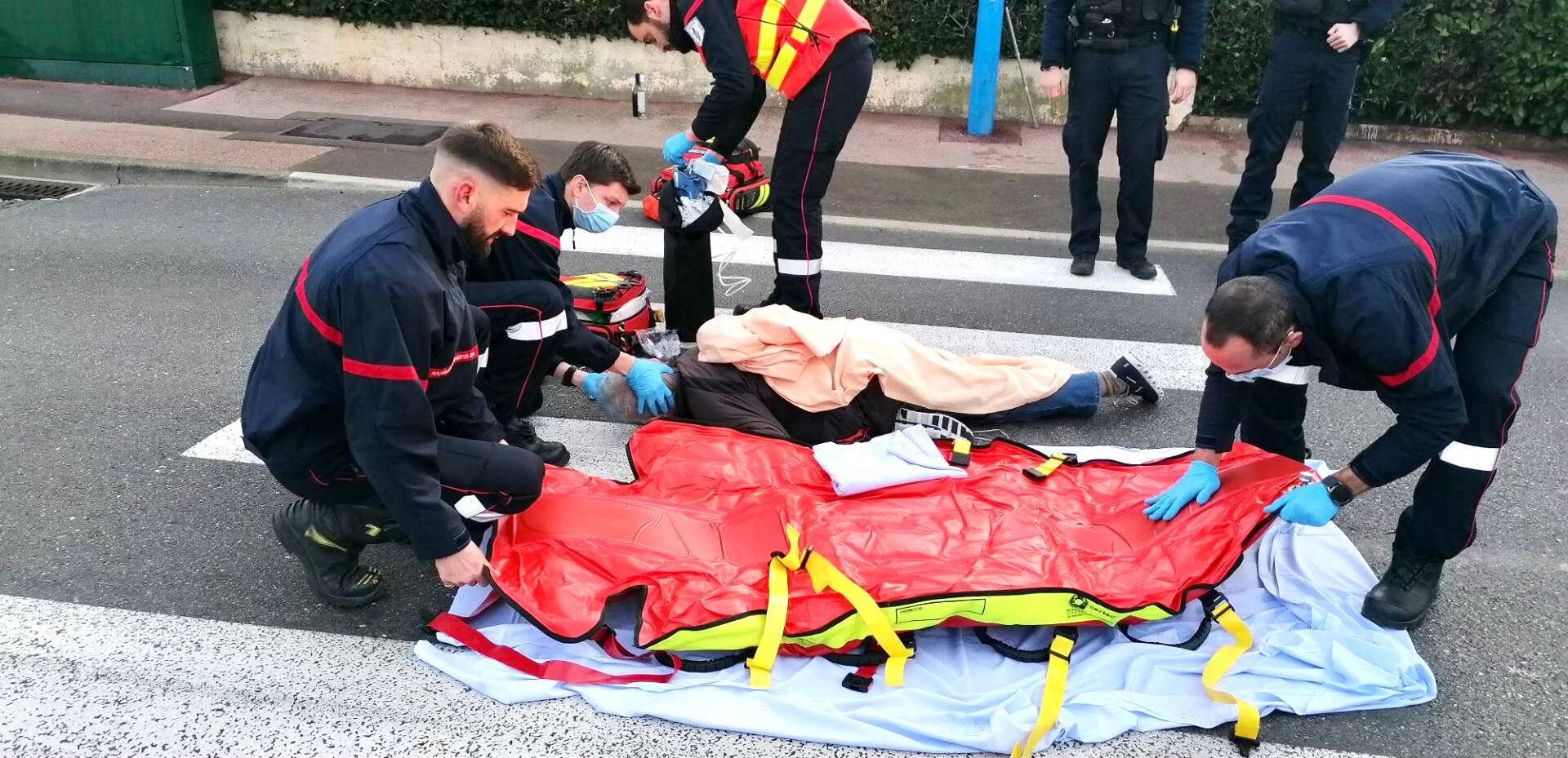 À Mandelieu, un octogénaire hospitalisé après avoir été renversé par une voiture