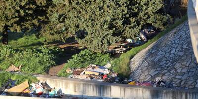 Le campement illégal à Nice est situé sur un terrain appartenant à Escota