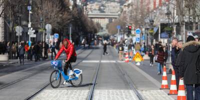 Pour empêcher vélos et trottinettes de rouler sur les voies du tramway à Nice, Lignes d'Azur teste un nouveau dispositif