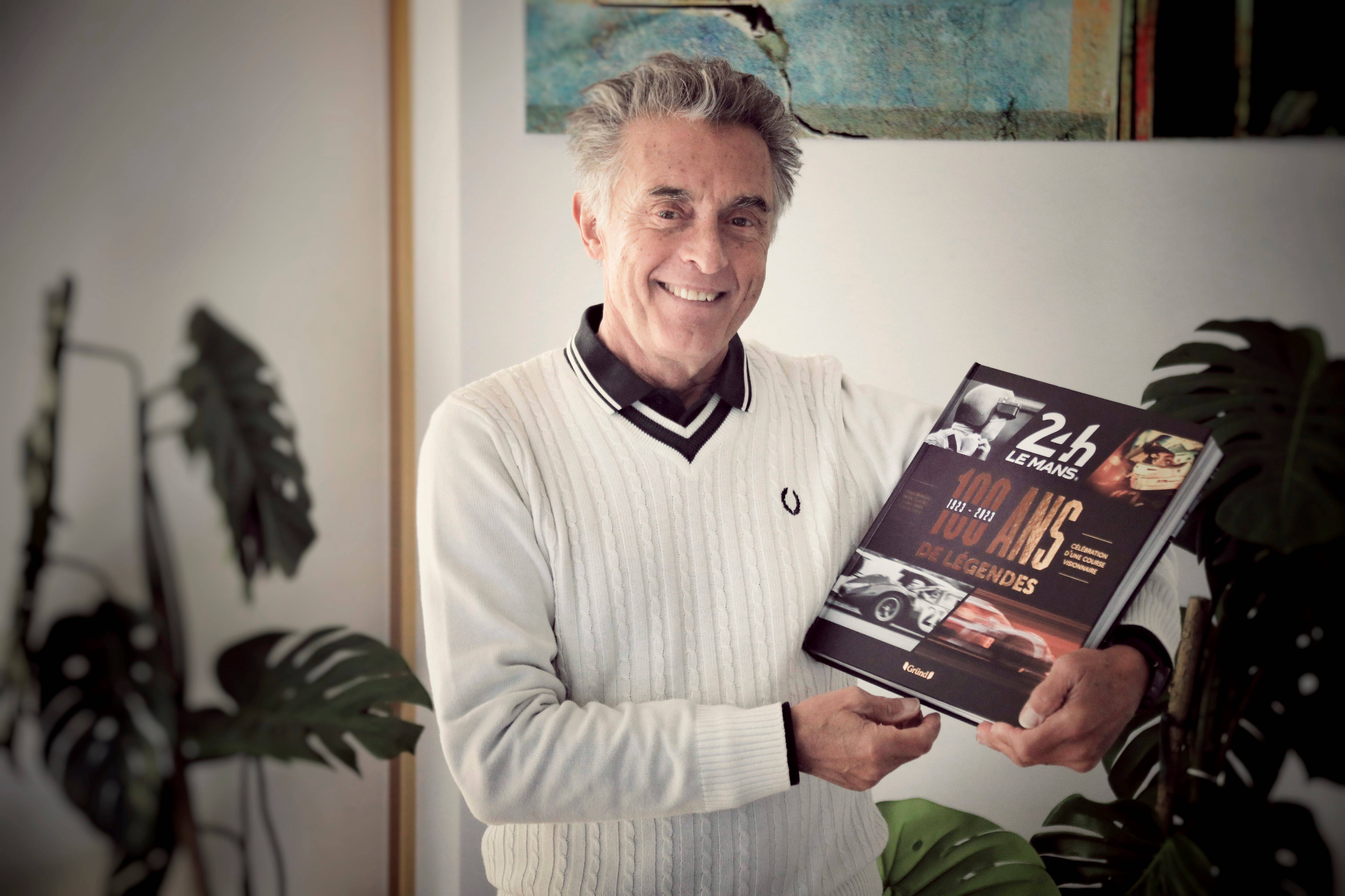 "Le départ en épi, une folie!", on a feuilleté avec Gérard Holtz son livre retraçant les 100 ans des 24 Heures du Mans