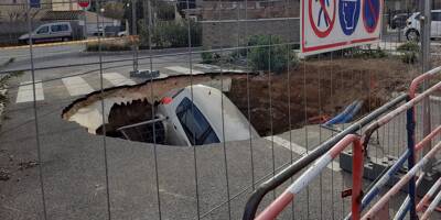 Un automobiliste chute dans un trou à Hyères: où en sont les travaux de sécurisation?