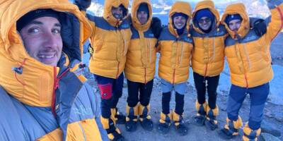 Six amis de Monaco dans la dernière ligne droite de leur ascension de l'un des plus hauts sommets du monde