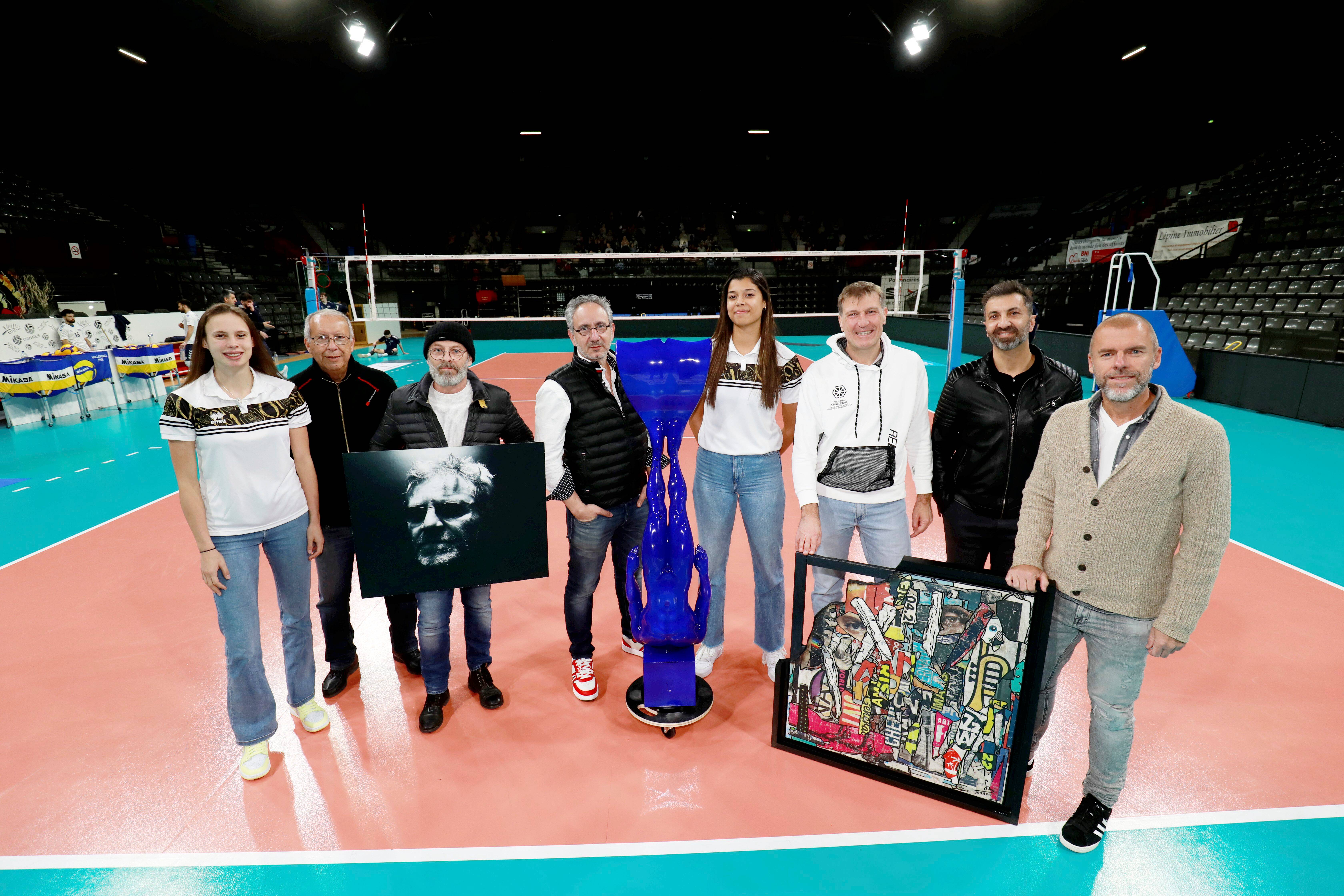 Volley: l'art et la manière de faire (re)venir le public avant le match au Palais des Victoires à Cannes