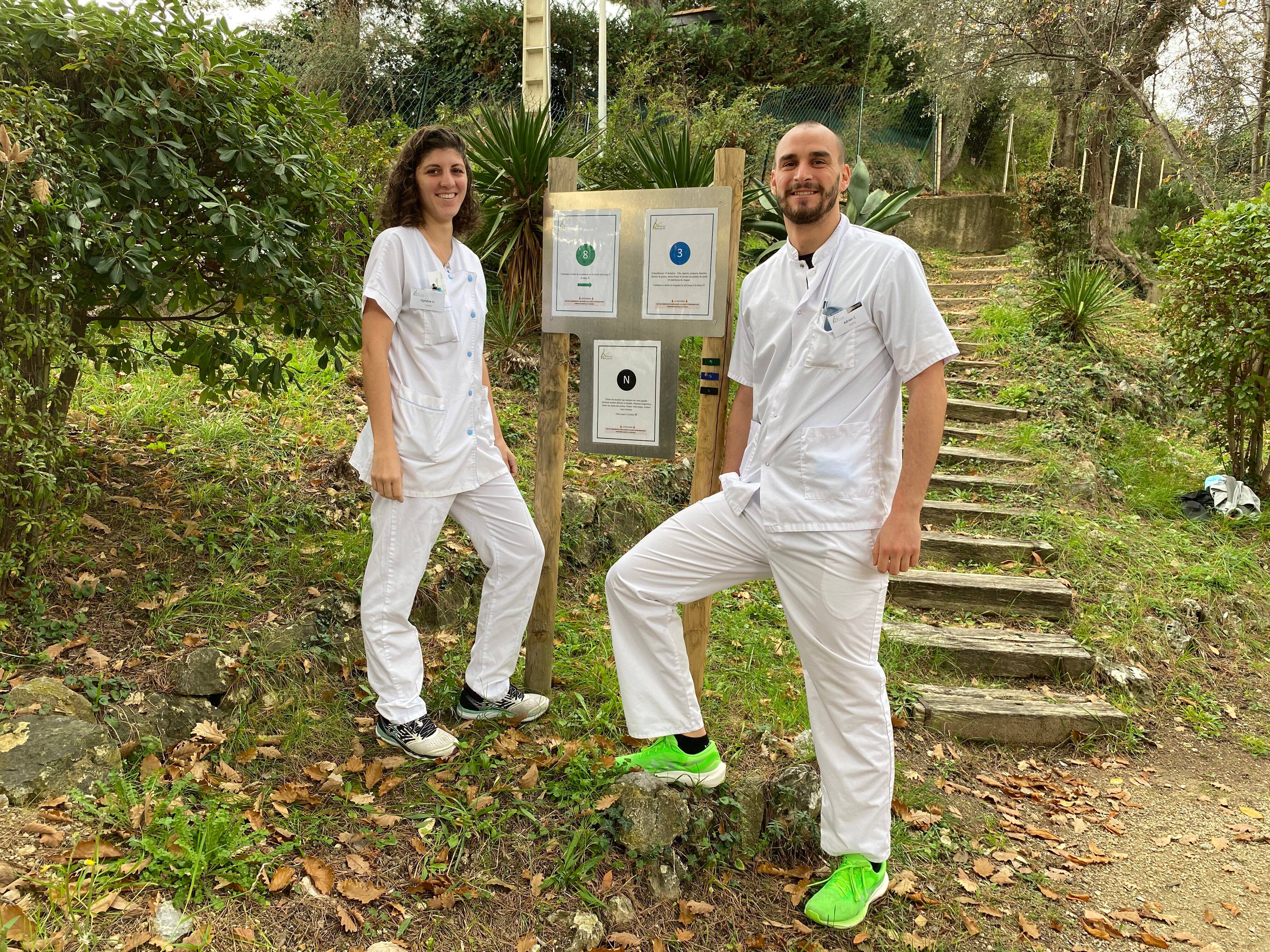 "Beaucoup ont repris confiance en eux": ils ont aménagé un parcours santé dans leur clinique à Vence pour aider leurs patients