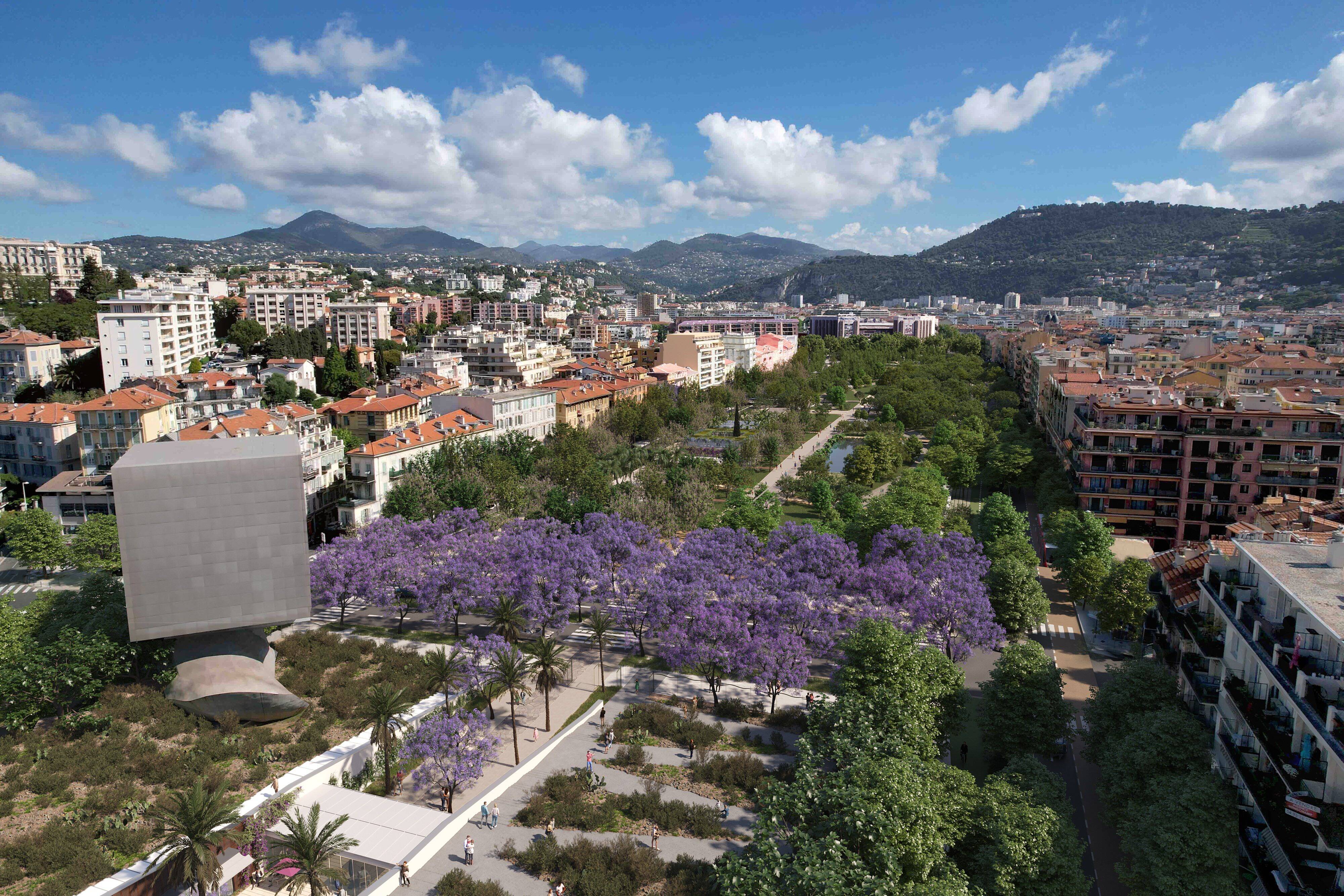 "Entre la 3D et la réalité, on est souvent déçu": les oppositions toujours contre la forêt urbaine en centre-ville de Nice