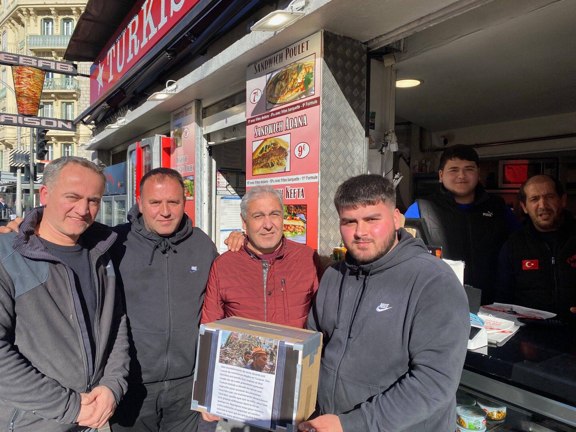 "Même si on est loin, on essaie d'être là", la communauté turque de Nice se mobilise pour les victimes du séisme