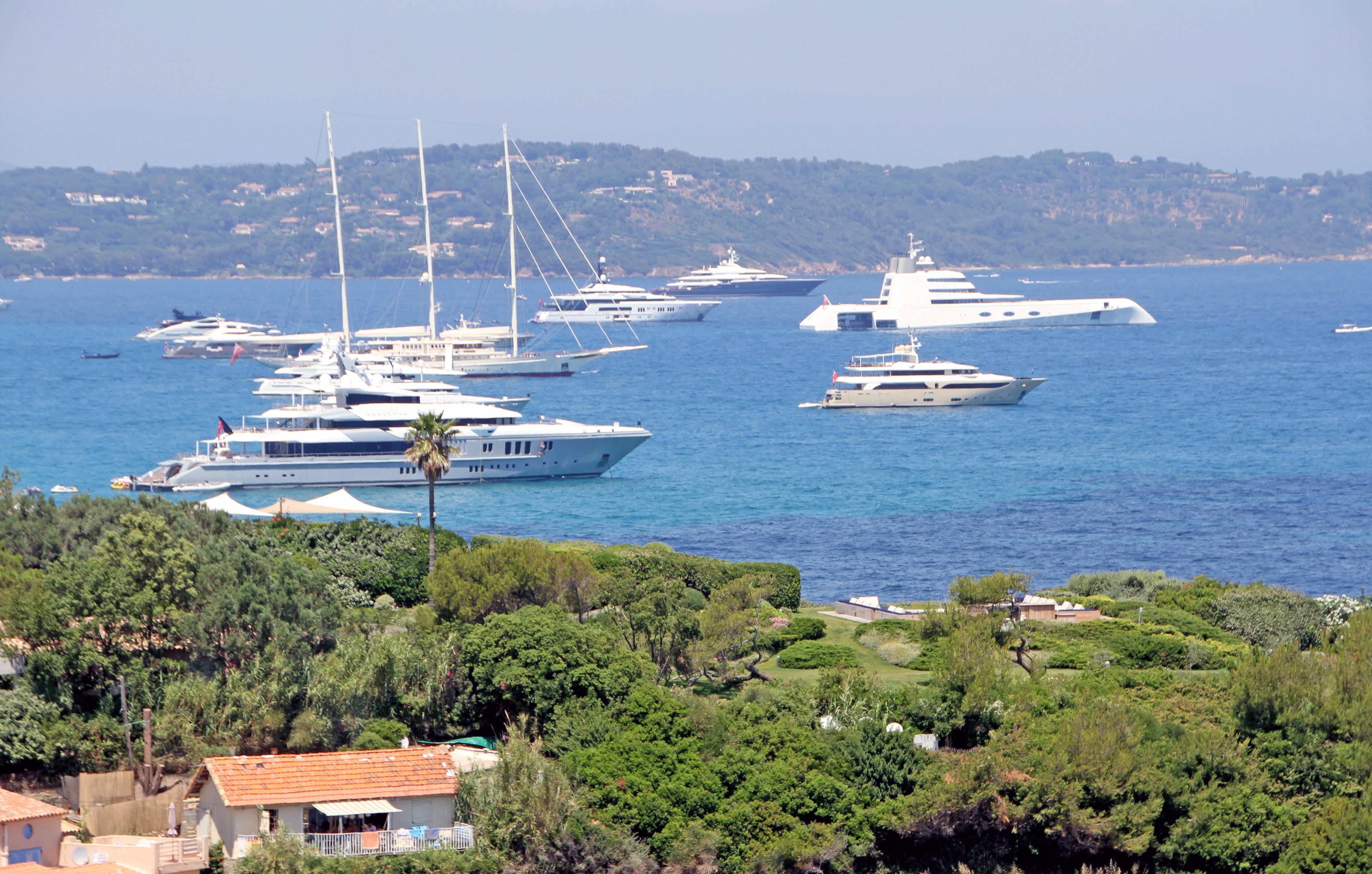 Remous autour du projet de mouillage à Pampelonne VarMatin