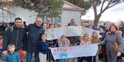 Parents, enseignants et élèves se mobilisent contre la fermeture d'une classe à Grasse