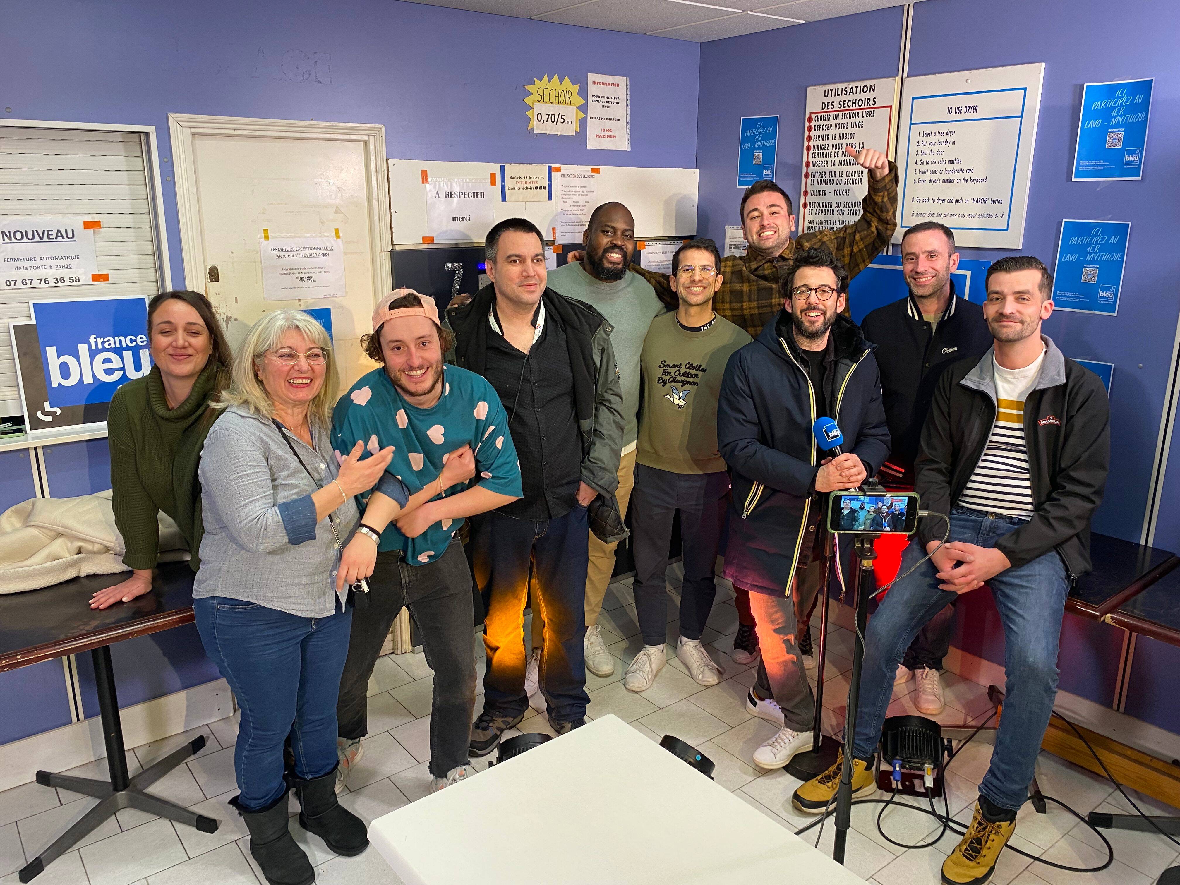 France Bleu Azur passe l'amour à la machine avec son lavo mythique pour la Saint-Valentin