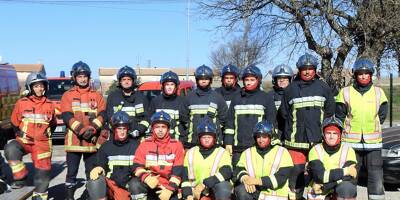 Quatorze nouveaux sapeurs-pompiers prêts pour les secours routiers à Saint-Maximin