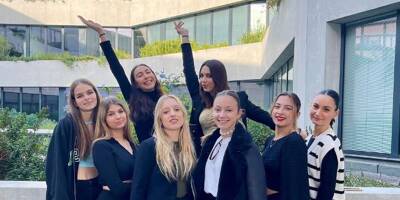 Huit étudiantes à l'IUT de Cannes, passionnées de mode, s'engagent pour le handicap