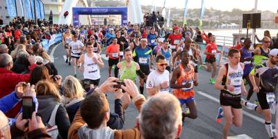 Dernière ligne droite avant le marathon du Golfe de Saint-Tropez