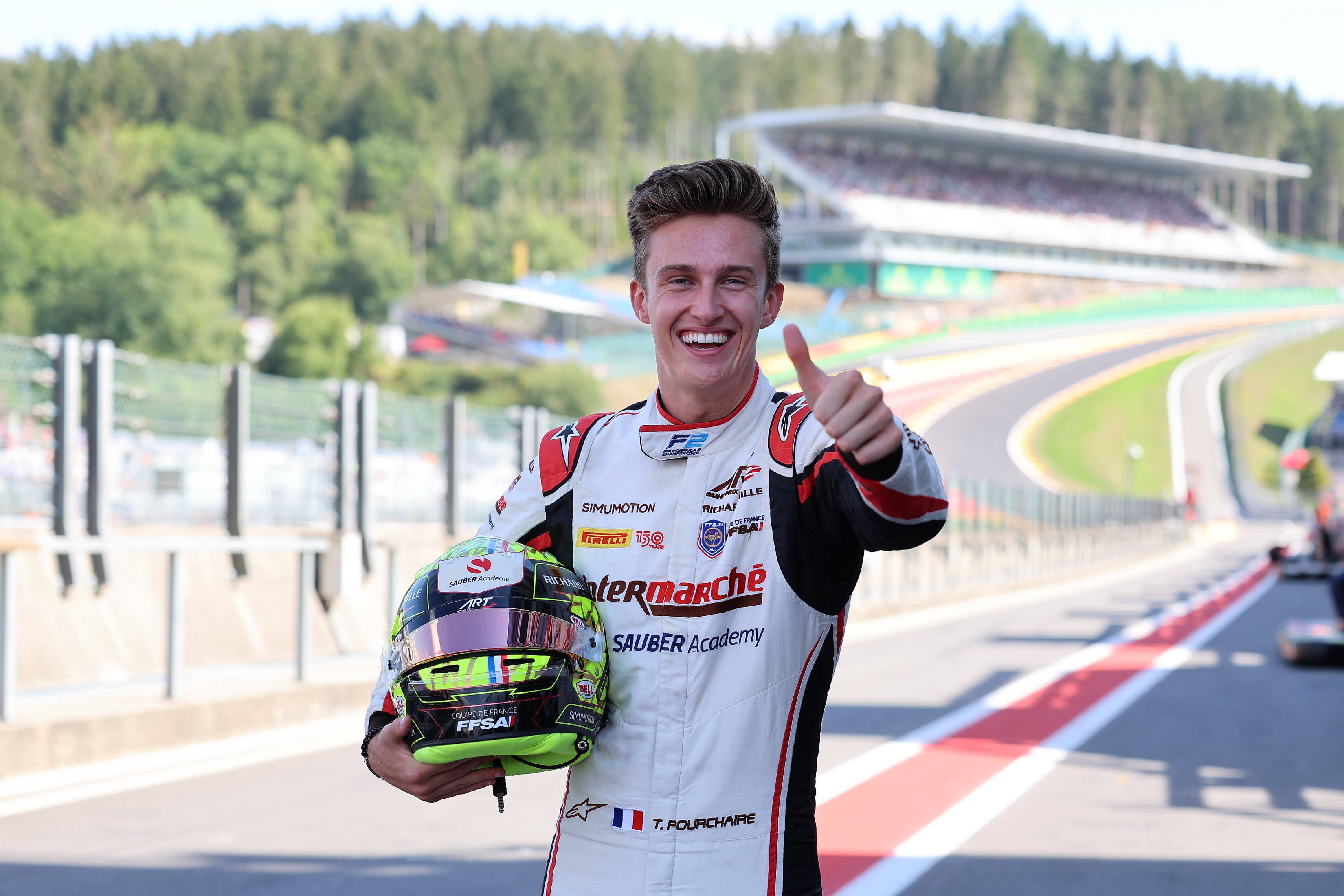 Le pilote grassois Théo Pourchaire veut "faire le meilleur job possible" en Formule 1 comme en Formule 2