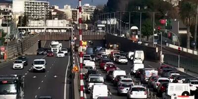 Un blessé dans un accident entre plusieurs voitures à la sortie du tunnel de Toulon, la circulation fortement perturbée