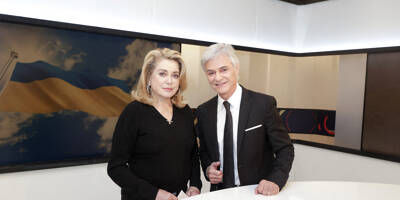 Catherine Deneuve et Alain Delon se mobilisent pour l'Ukraine sur TV5 Monde