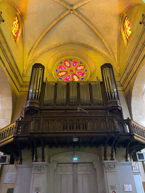 L'orgue à tuyaux de l'église de Manigod 