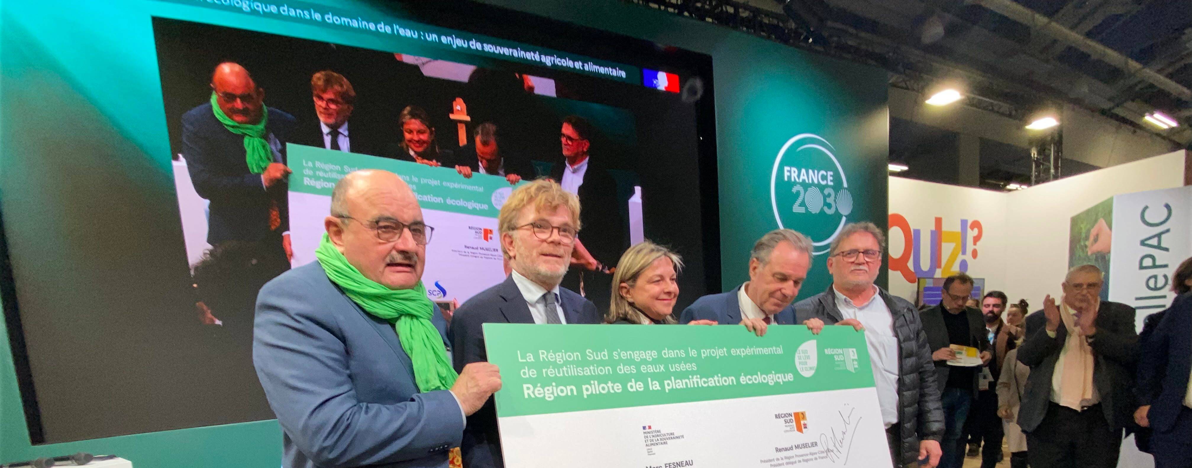 "C'est une première en France": test à l'échelle de la région Paca pour l'utilisation des eaux usées traitées