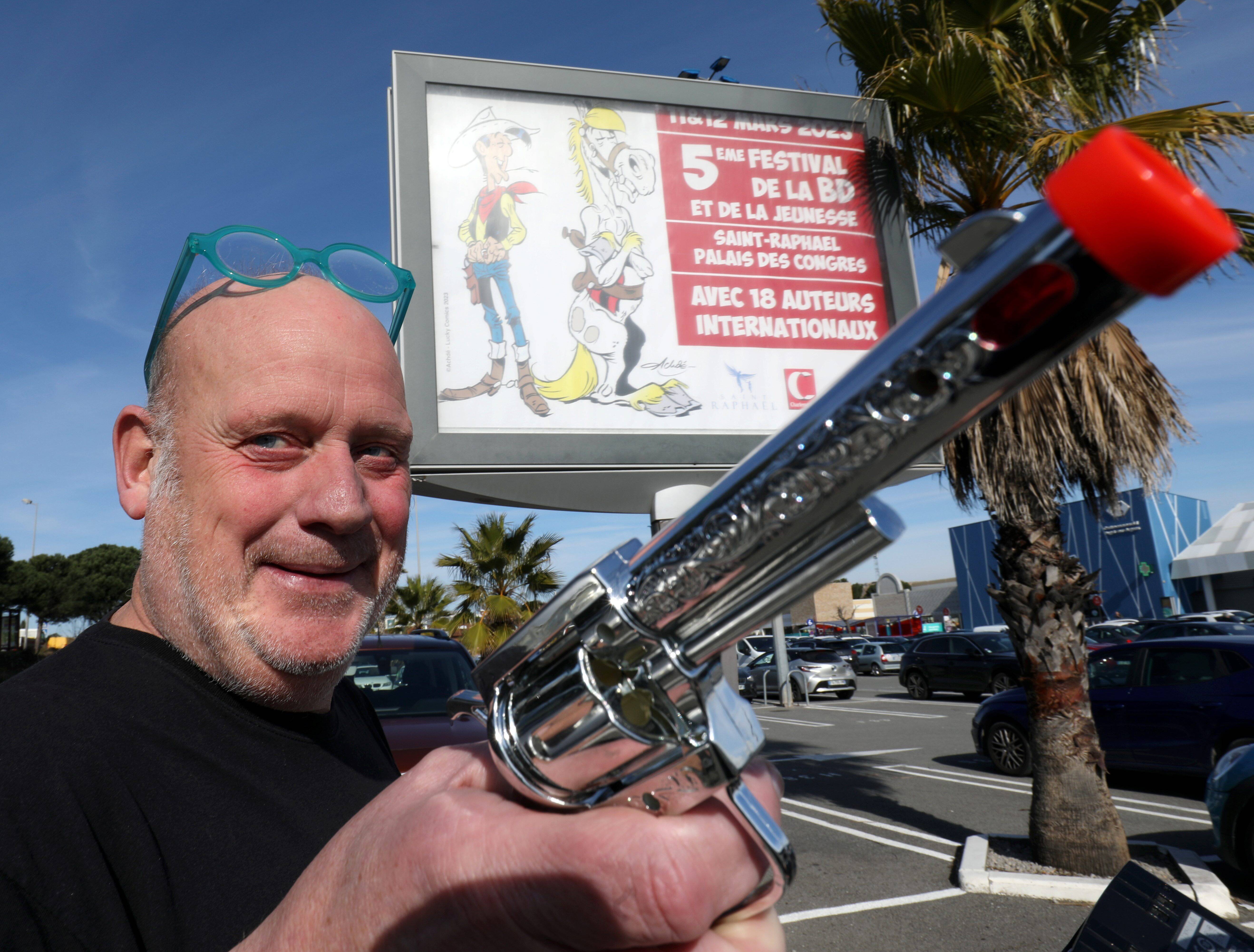 Lucky Luke, un cowboy à la conquête de l'Est (Var) vous donne rendez-vous au 5e Festival de la BD à Saint-Raphaël