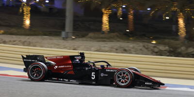 Le pilote grassois Théo Pourchaire gagne à Bahreïn et s'installe en tête du championnat F2