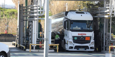 Les camions continuent à se servir en carburant au dépôt de Puget-sur-Argens